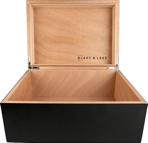 wood box metal izard lid|Amazon.com: Wooden Box With Lids.